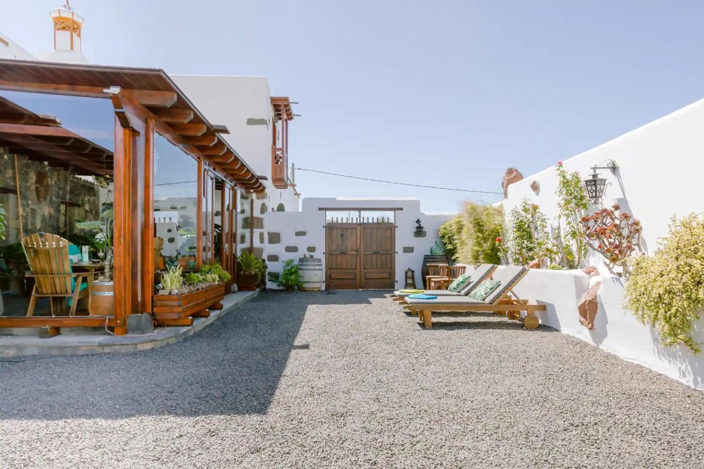 Affittacamere Casa Emblemática Garaday Lanzarote Tinajo Esterno foto