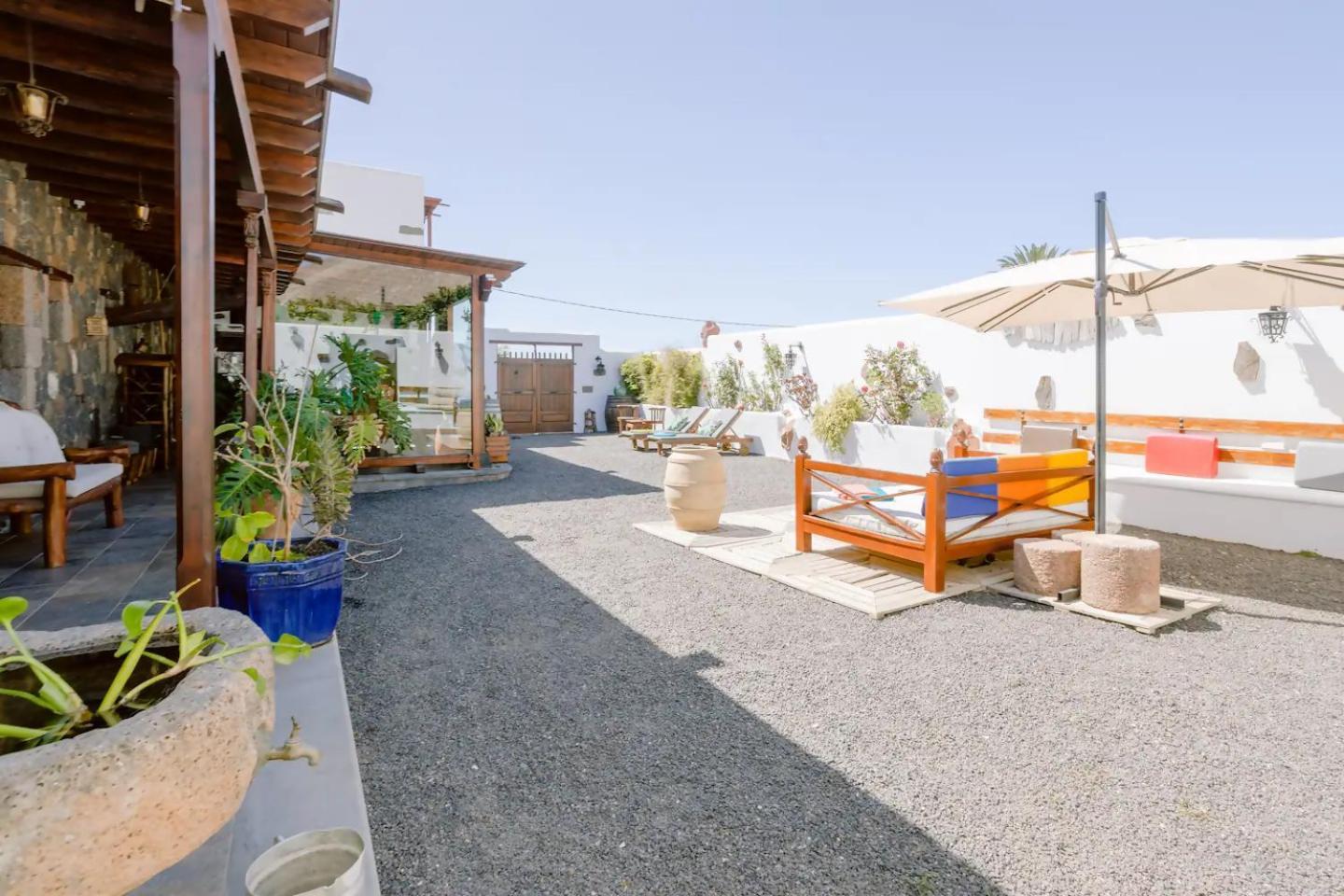 Affittacamere Casa Emblemática Garaday Lanzarote Tinajo Esterno foto