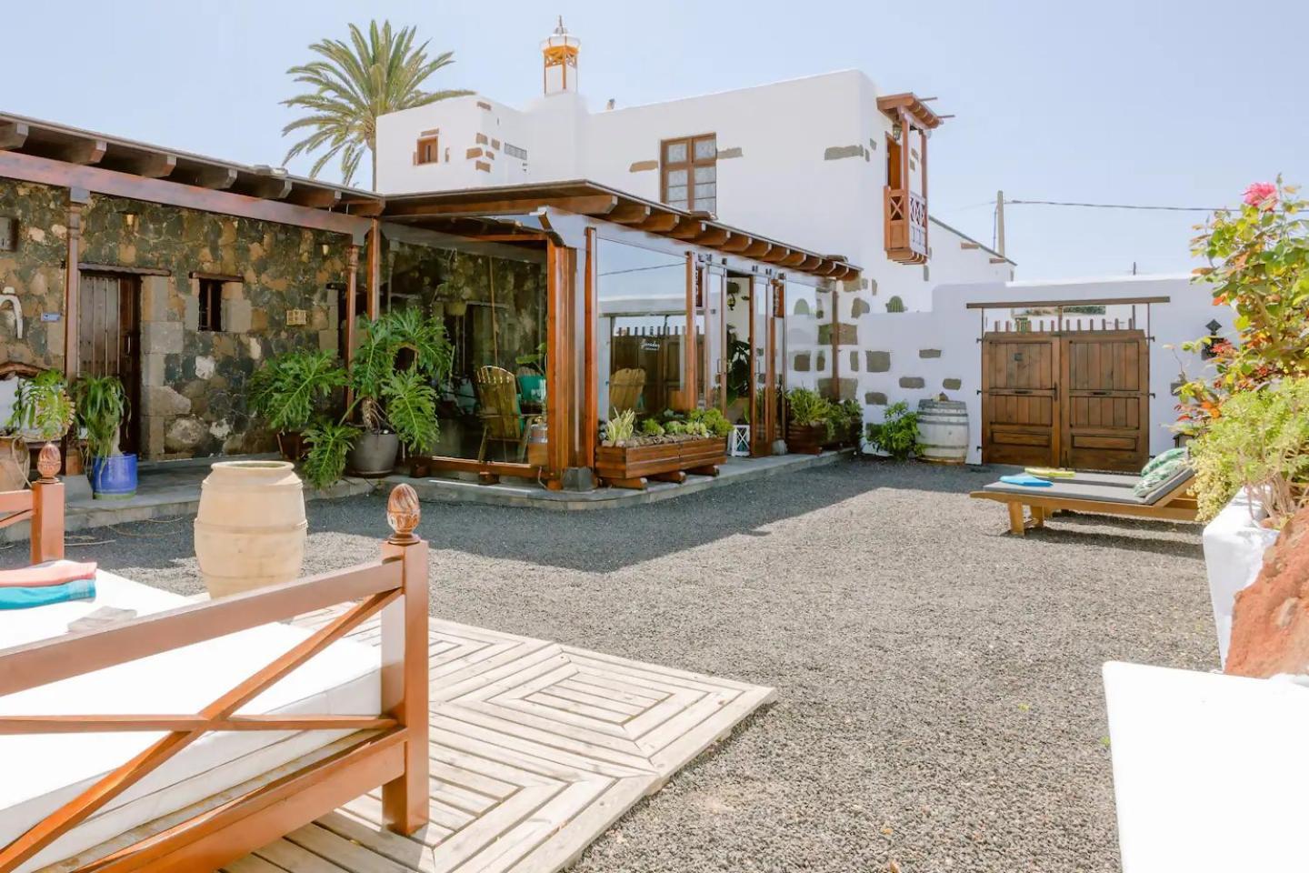 Affittacamere Casa Emblemática Garaday Lanzarote Tinajo Esterno foto